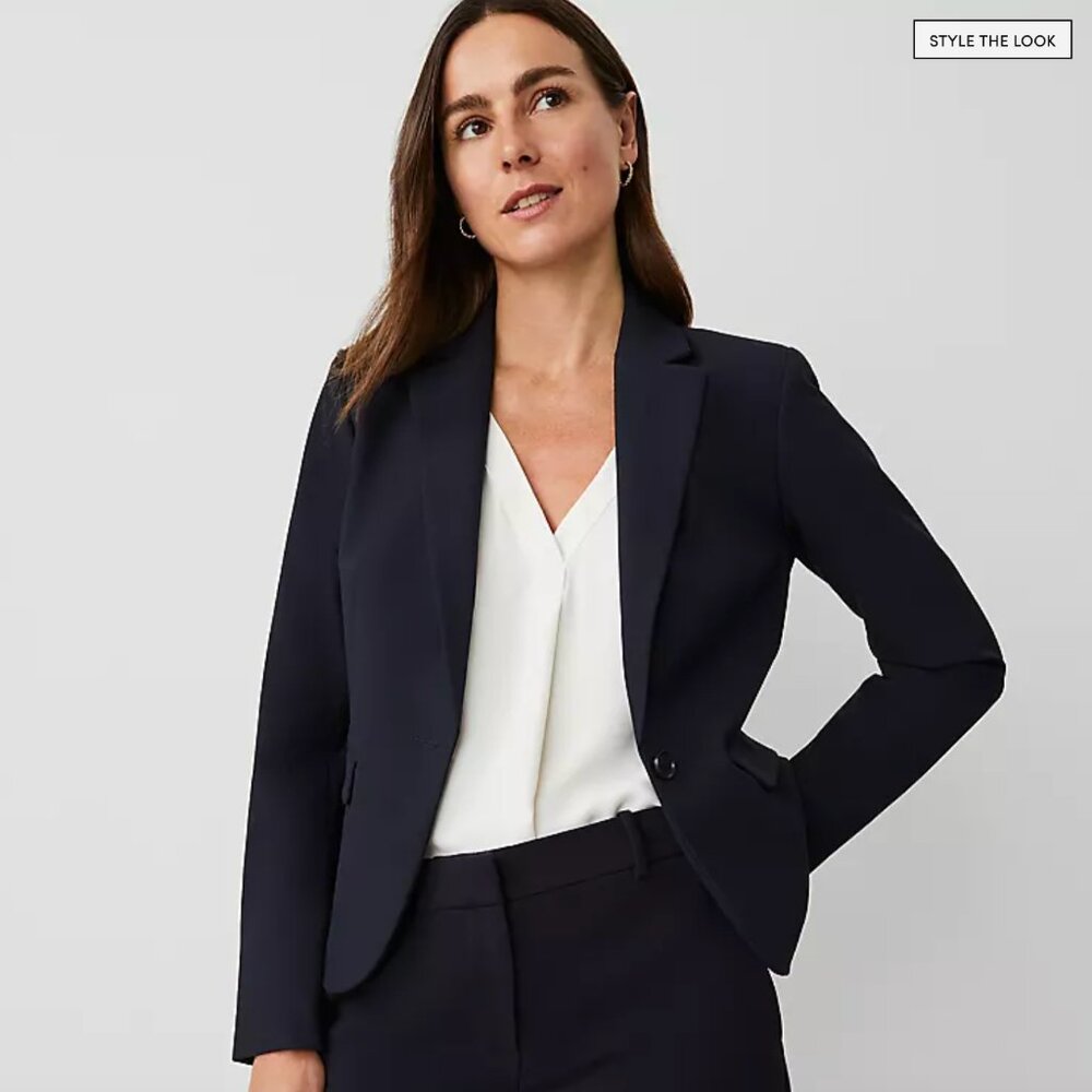 Ann Taylor One Button Blazer, 10P, Tags On!